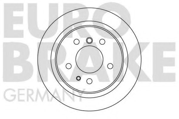 5815201529 EUROBRAKE Brake Disc