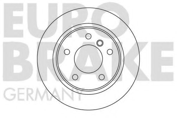 5815201546 EUROBRAKE Brake System Brake Disc