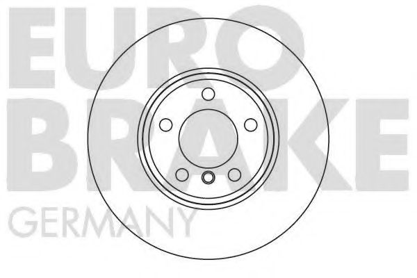 5815201559 EUROBRAKE Brake System Brake Disc