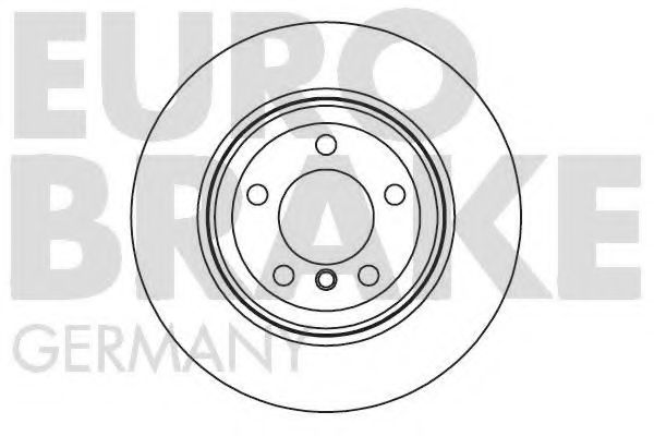 5815201578 EUROBRAKE Brake System Brake Disc