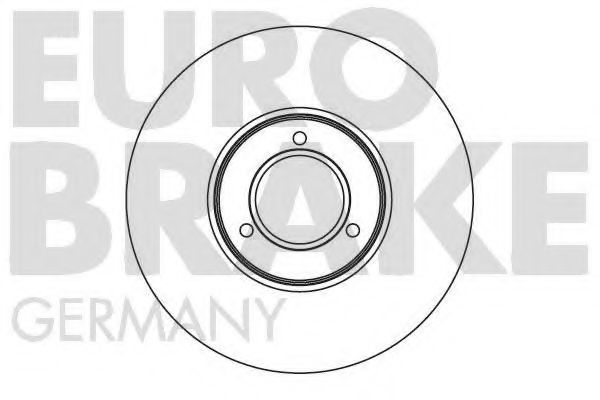 5815201912 EUROBRAKE Brake System Brake Disc
