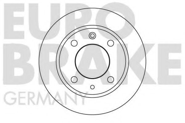 5815201914 EUROBRAKE Brake System Brake Disc