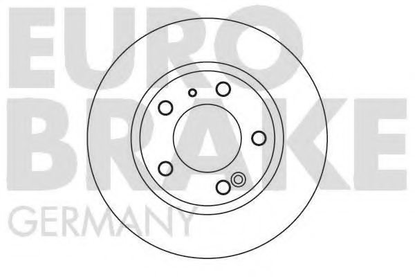 5815201922 EUROBRAKE Brake System Brake Disc