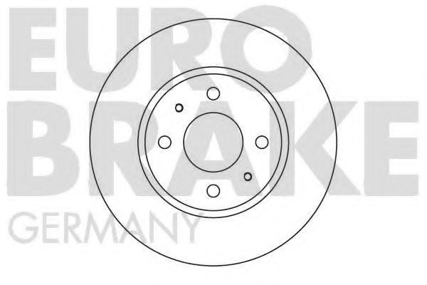 5815202242 EUROBRAKE Brake System Brake Disc