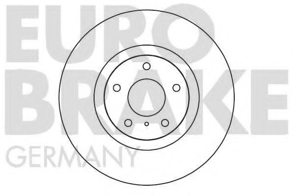 5815202270 EUROBRAKE Brake System Brake Disc