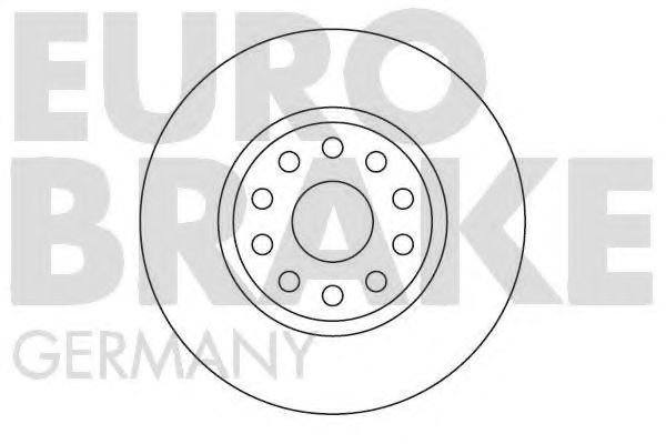 5815202333 EUROBRAKE Brake System Brake Disc