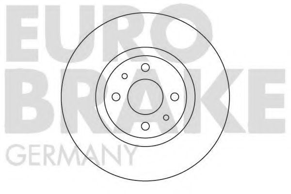 5815202337 EUROBRAKE Brake System Brake Disc