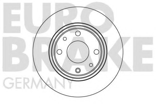 5815202341 EUROBRAKE Brake System Brake Disc