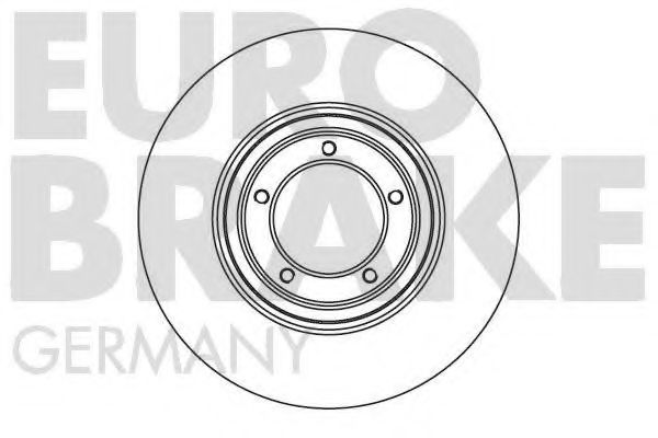5815202517 EUROBRAKE Brake System Brake Disc