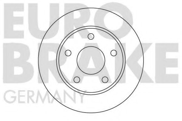 5815202530 EUROBRAKE Brake System Brake Disc