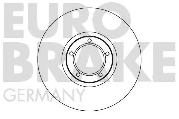 5815202531 EUROBRAKE Brake System Brake Disc