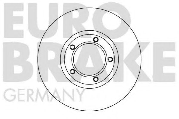 5815202547 EUROBRAKE Brake Disc