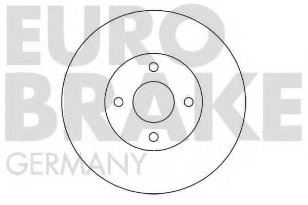 5815202578 EUROBRAKE Тормозная система Тормозной диск