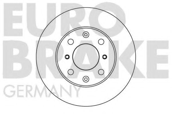 5815202605 EUROBRAKE Brake System Brake Disc