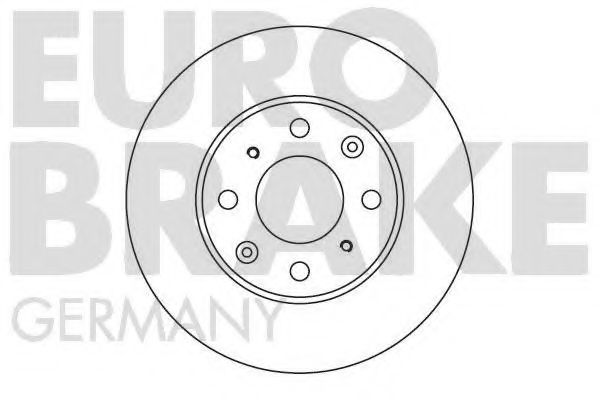5815202607 EUROBRAKE Brake System Brake Disc