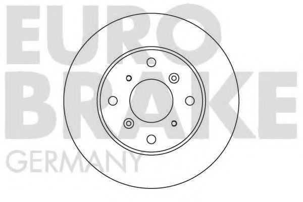 5815202616 EUROBRAKE Brake System Brake Disc