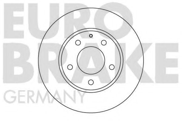 5815203254 EUROBRAKE Brake System Brake Disc