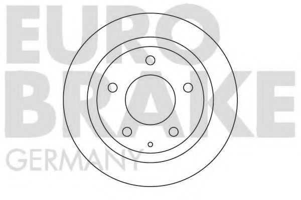 5815203257 EUROBRAKE Brake System Brake Disc