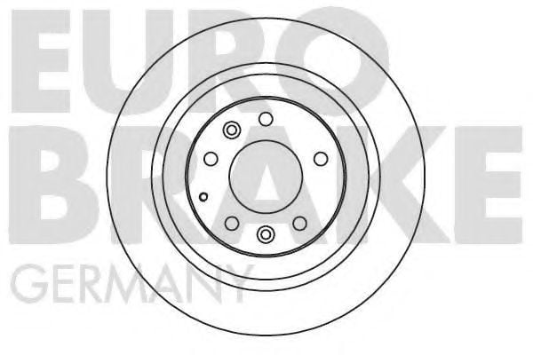 5815203265 EUROBRAKE Brake System Brake Disc