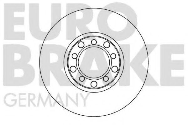 5815203322 EUROBRAKE Brake System Brake Disc