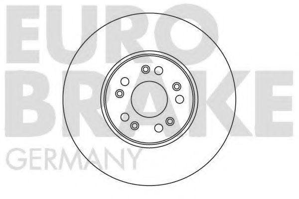 5815203329 EUROBRAKE Brake Disc