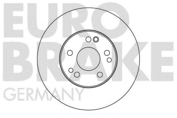 5815203338 EUROBRAKE Brake Disc