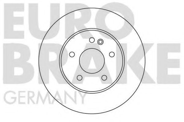 5815203347 EUROBRAKE Brake System Brake Disc