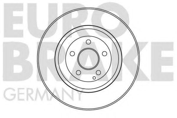 5815203380 EUROBRAKE Brake System Brake Disc