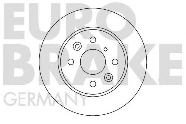 5815203501 EUROBRAKE Brake System Brake Disc