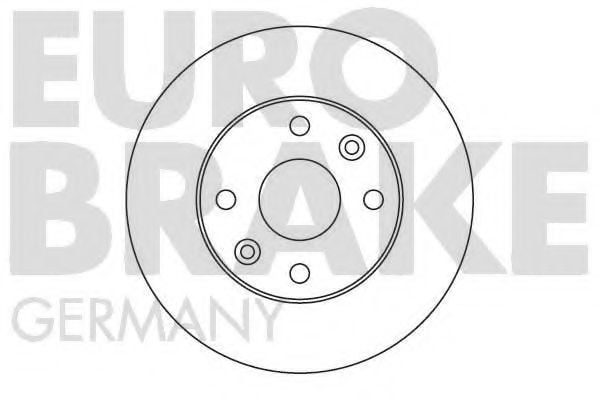 5815203510 EUROBRAKE Brake System Brake Disc