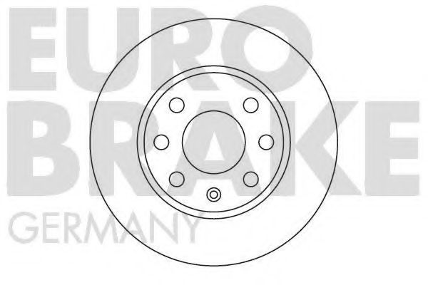 5815203605 EUROBRAKE Brake System Brake Disc