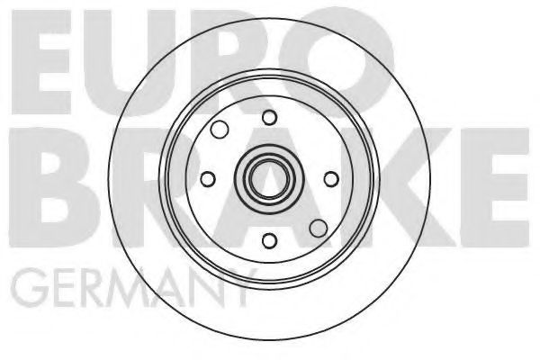 5815203616 EUROBRAKE Brake System Brake Disc