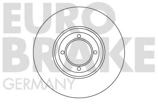 5815203713 EUROBRAKE Brake System Brake Disc