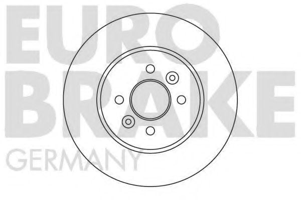 5815203941 EUROBRAKE Brake System Brake Disc
