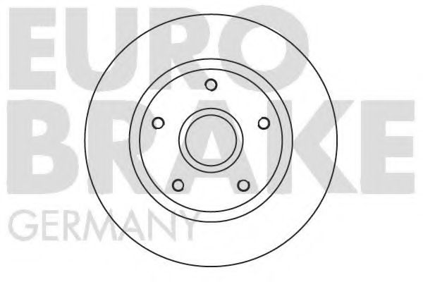 5815203993 EUROBRAKE Brake System Brake Disc