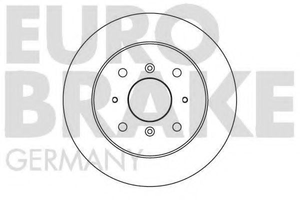 5815204011 EUROBRAKE Brake System Brake Disc