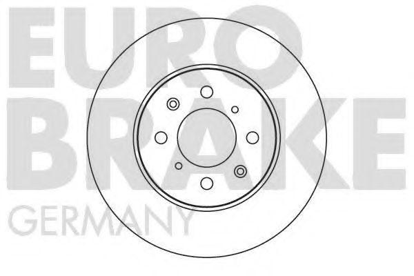 5815204012 EUROBRAKE Brake System Brake Disc