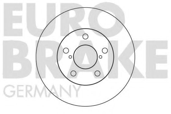 5815204409 EUROBRAKE Brake Disc