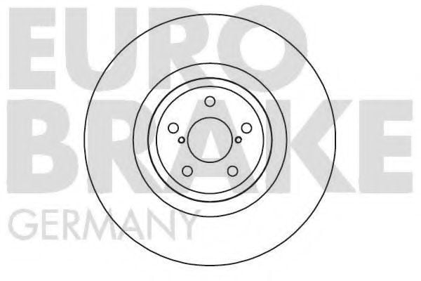 5815204417 EUROBRAKE Brake System Brake Disc