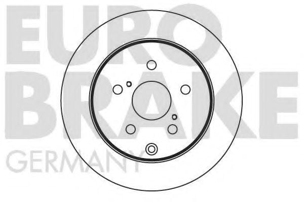 58152045112 EUROBRAKE Brake System Brake Disc