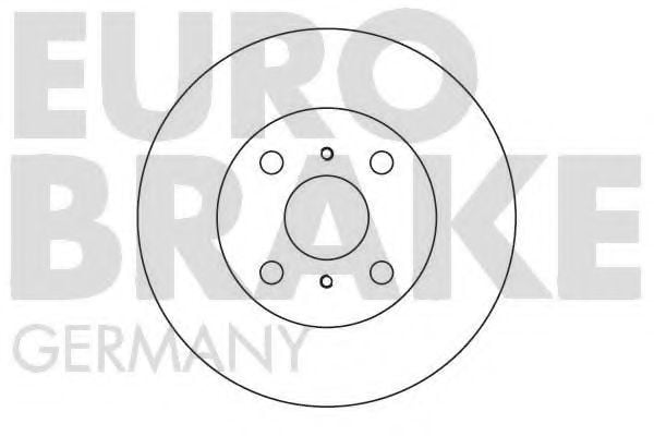 5815204514 EUROBRAKE Brake System Brake Disc