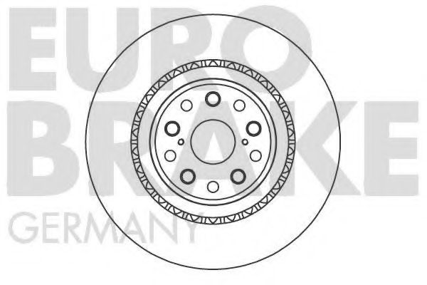 58152045147 EUROBRAKE Brake System Brake Disc