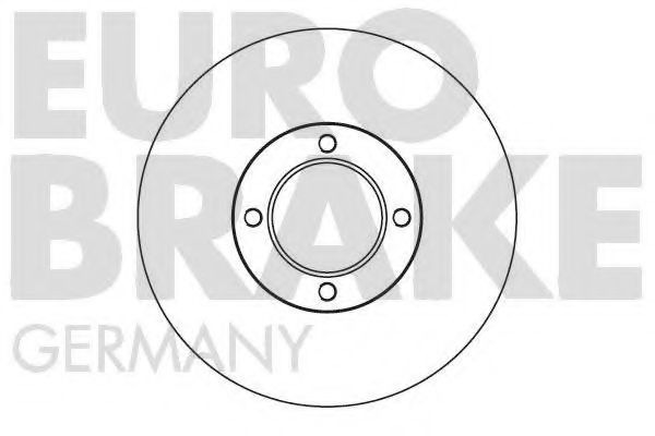 5815204525 EUROBRAKE Brake Disc
