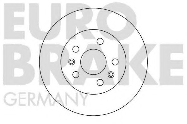 5815204708 EUROBRAKE Brake System Brake Disc
