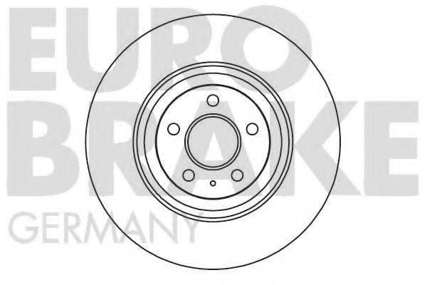 58152047128 EUROBRAKE Brake System Brake Disc