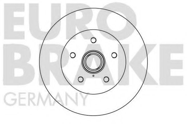 5815204720 EUROBRAKE Brake System Brake Disc