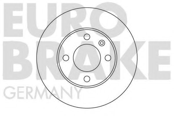 5815204754 EUROBRAKE Brake System Brake Disc