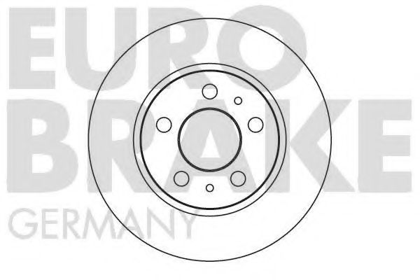 5815204802 EUROBRAKE Brake System Brake Disc