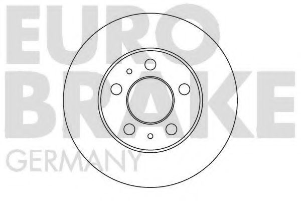 5815204806 EUROBRAKE Brake System Brake Disc