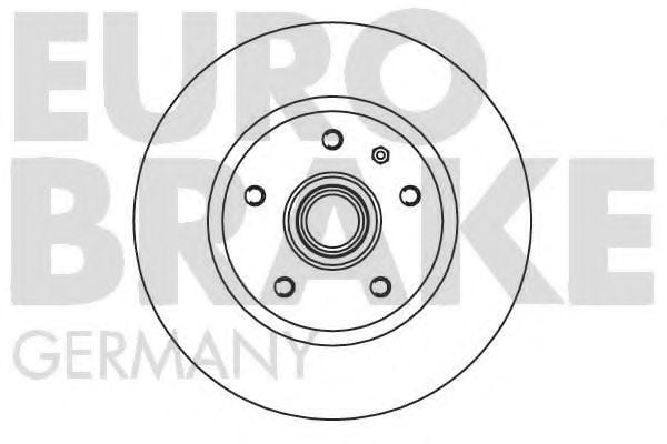 5815204814 EUROBRAKE Brake System Brake Disc